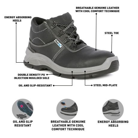 High Ankle Protective Footwear-Vaultex 03