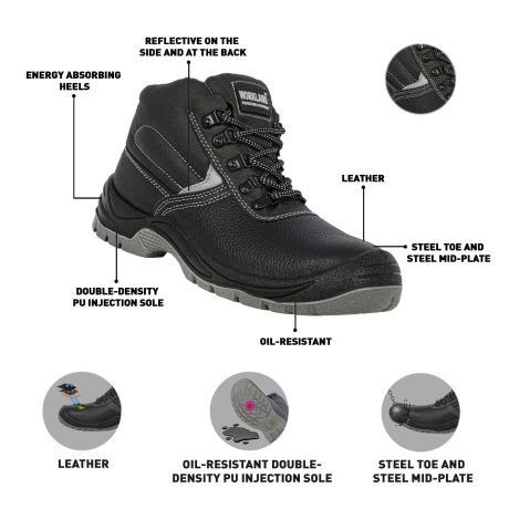 High Ankle Protective Footwear-Workland 02